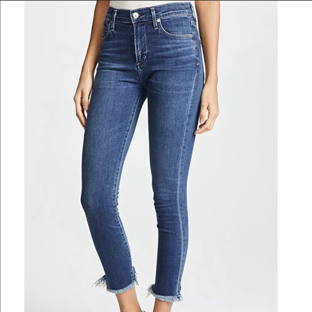 Citizens of humanity rocket crop high rise skinny